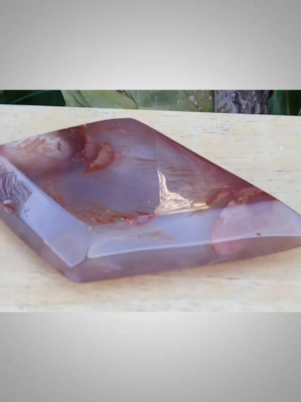 Carnelian stone rock crystal Diamond 02 Chakra : Happiness : Courage
